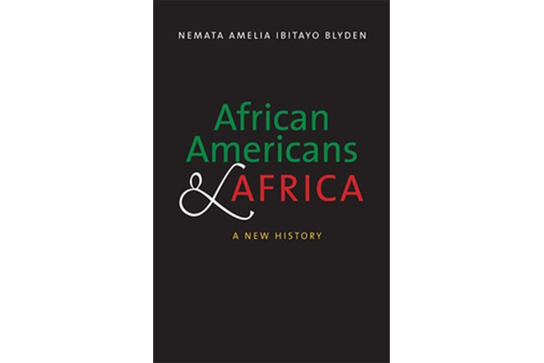Book cover: African Americans and Africa