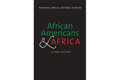 Book cover: African Americans and Africa